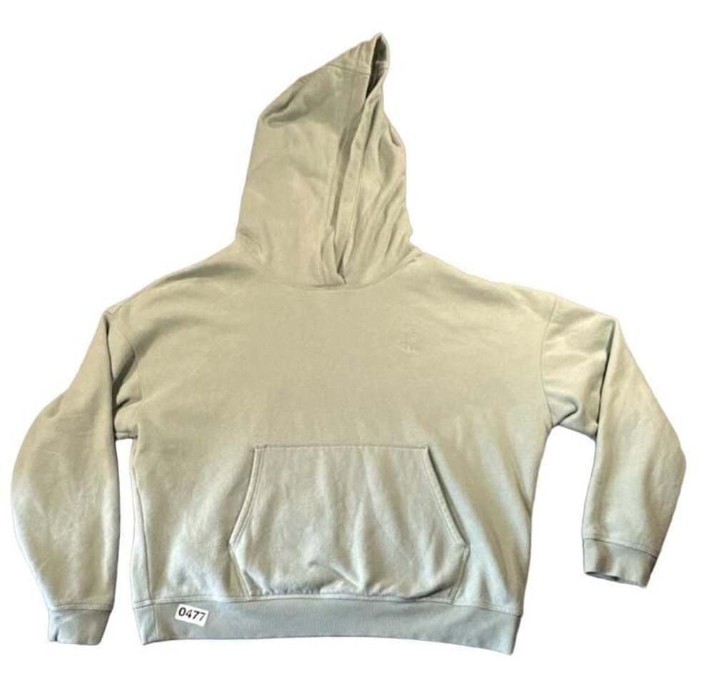 Calvin Klein Hoodie Sage Green Embroidery CK Logo